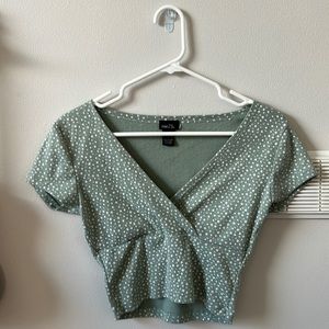Rue21 cropped blouse